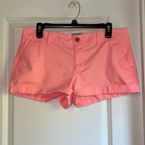Old Navy Chino Shorts women’s size 8 light pink